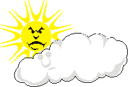 nuage avec soleil